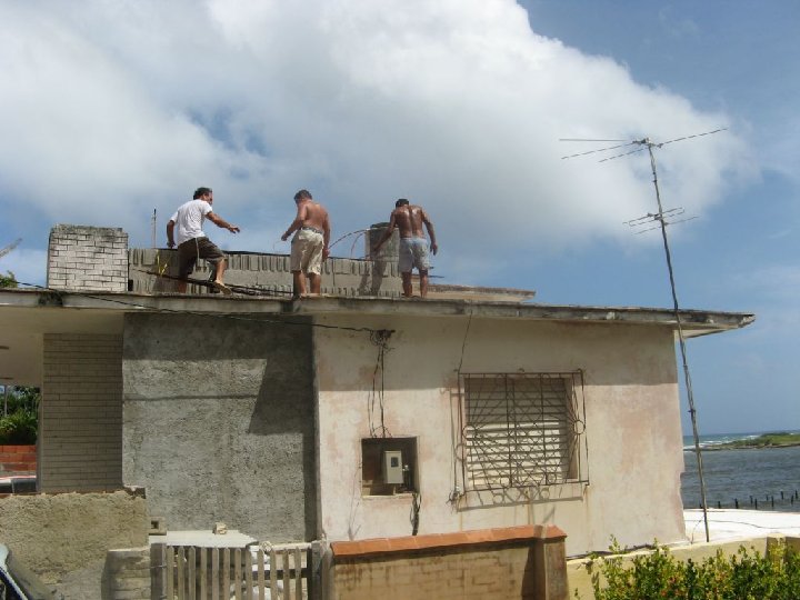 on se pr�pare pour l'ouragan
