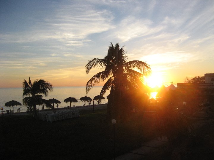 coucher de Soleil � Cuba