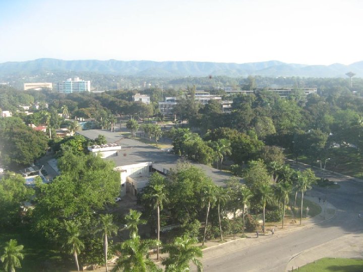 depuis l'h�tel Melia