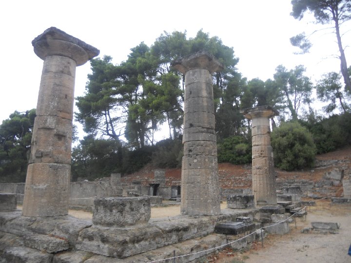 Temple d'Hera � Olympie