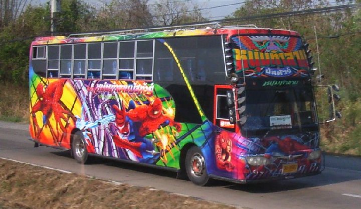 la d�coration des bus thais