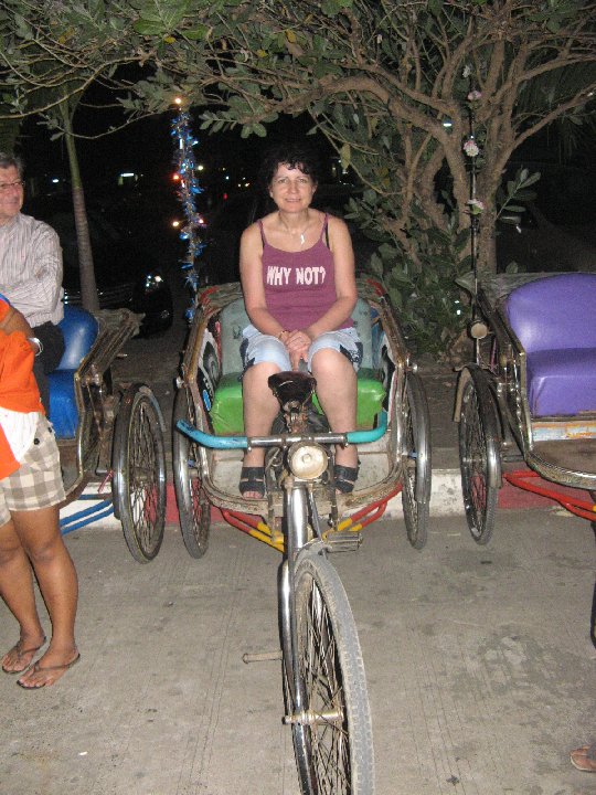 excursion en pousse pousse � Chiang Rai