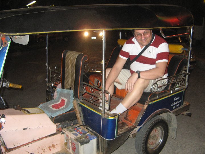 tuk tuk en Tha�lande