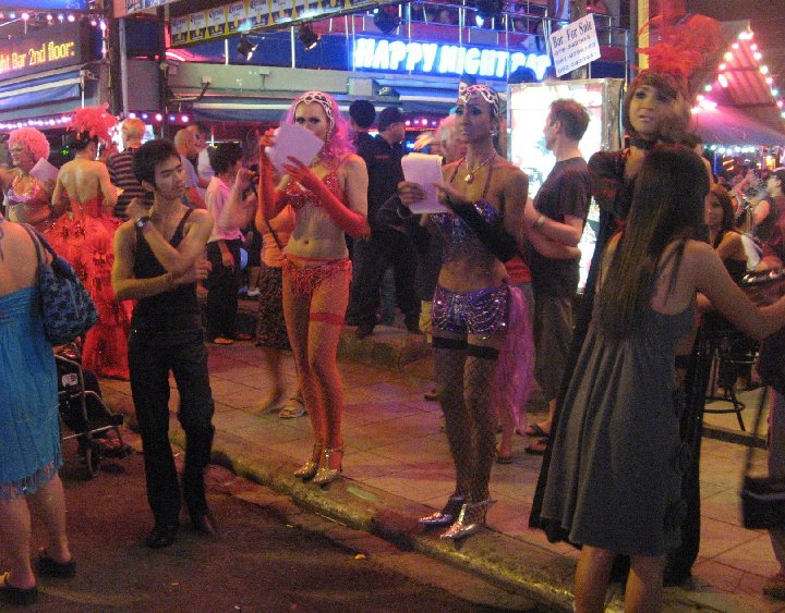 Ladyboys � Patong Beach
